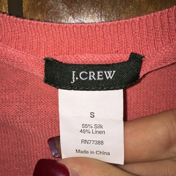 J. Crew pink sweater - Picture 3 of 3
